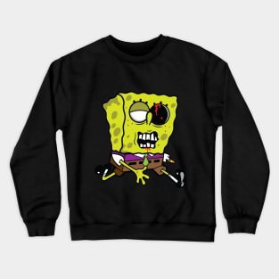 Sponge Bob Zombie Crewneck Sweatshirt